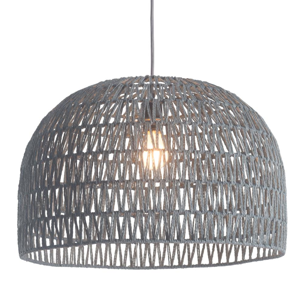 Boho Aesthetic Paradise Ceiling Lamp Gray | Biophilic Design Airbnb Decor Furniture 