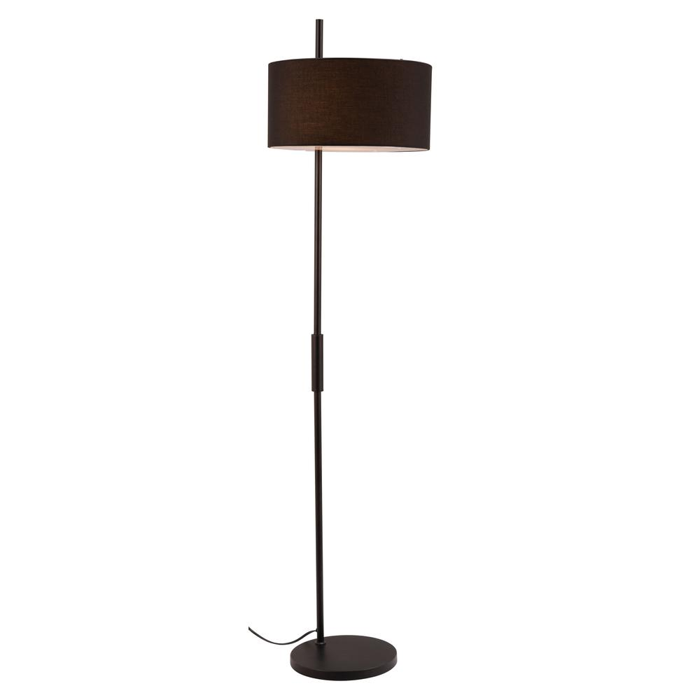 Boho Aesthetic Lonte | Steel  Floor Modern Lamp Black | Biophilic Design Airbnb Decor Furniture 