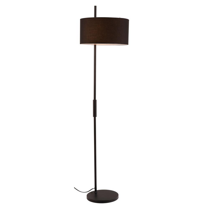 Boho Aesthetic Lonte | Steel  Floor Modern Lamp Black | Biophilic Design Airbnb Decor Furniture 