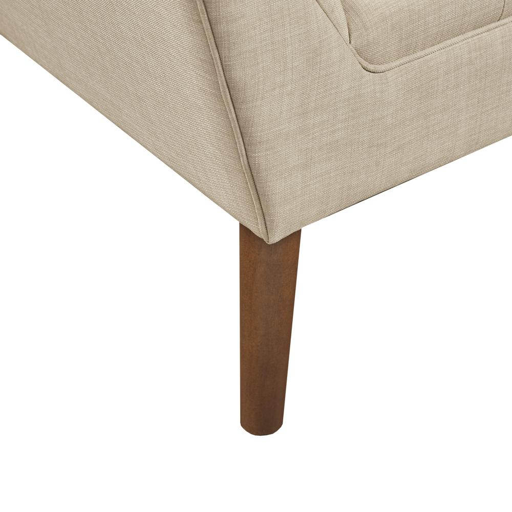 Boho Aesthetic Mid Century Extra Plush Accent Lounge Chair | Biophilic Design Airbnb Decor Furniture 