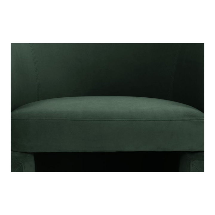 Boho Aesthetic Chair Dark Green | Biophilic Design Airbnb Decor Furniture 