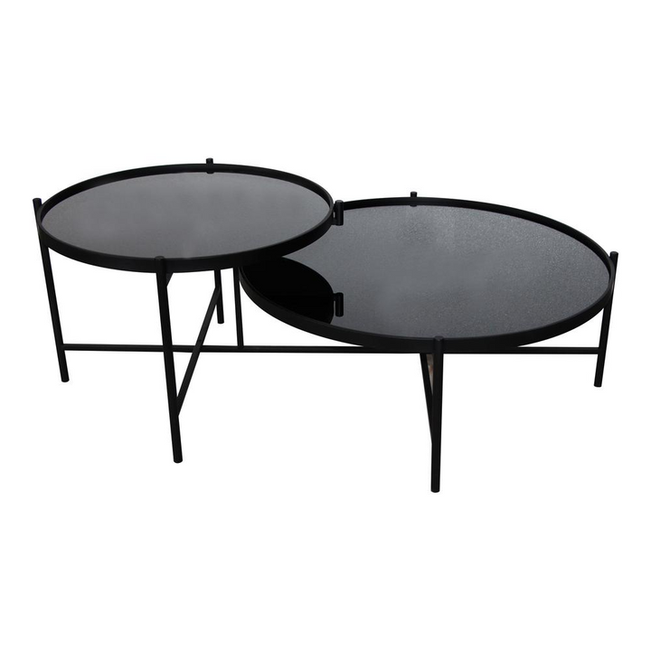 Boho Aesthetic Eclipse Coffee Table | Biophilic Design Airbnb Decor Furniture 
