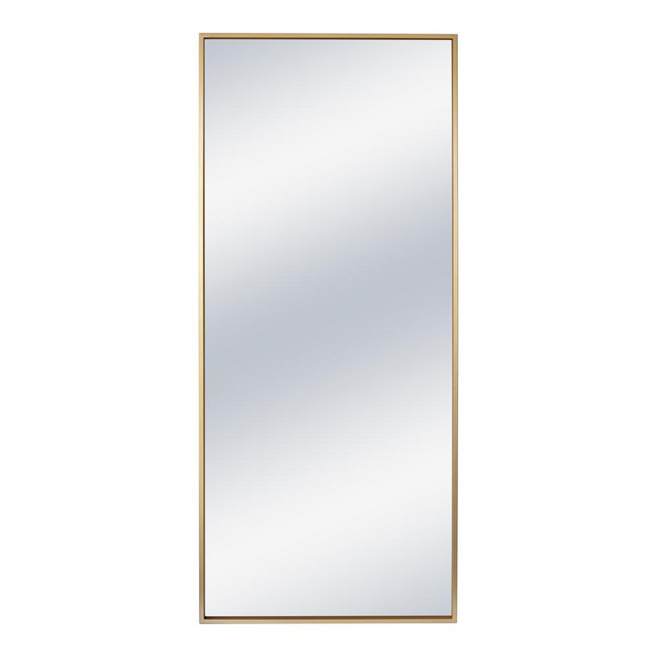 Boho Aesthetic Squire Mirror Gold | Biophilic Design Airbnb Decor Furniture 