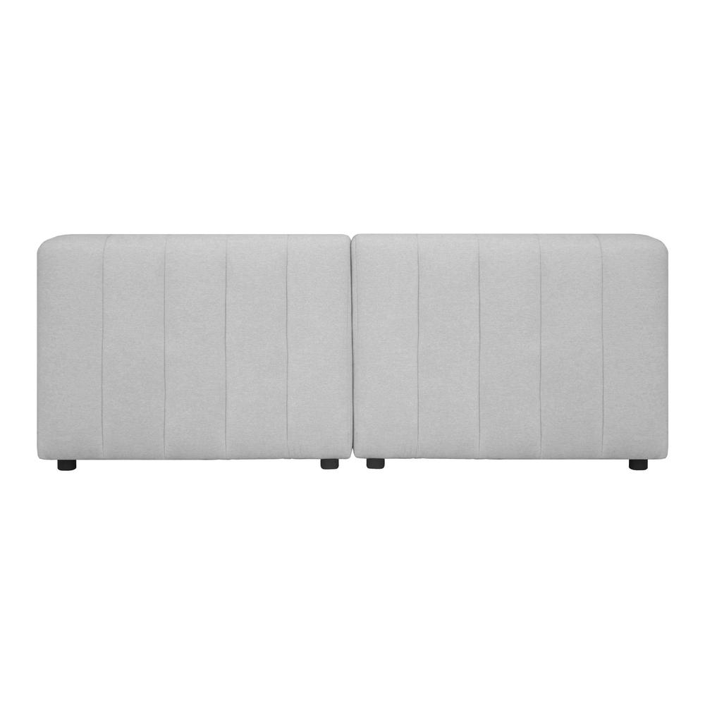 Boho Aesthetic Modular Luxurious Plump Silhouette Upholstery 2Pc Sectional Sofa | Biophilic Design Airbnb Decor Furniture 