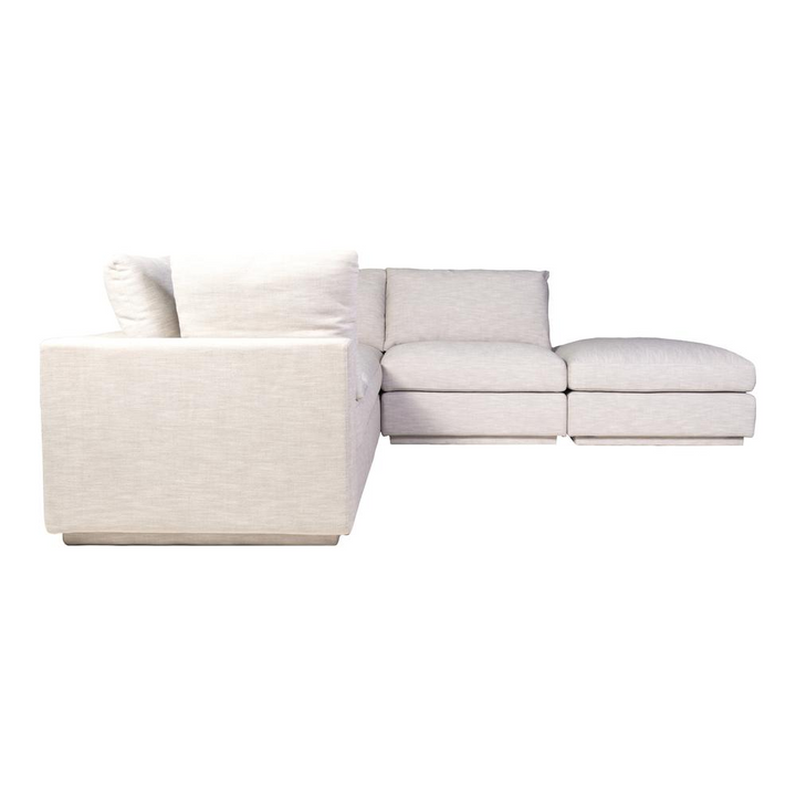 Boho Aesthetic Large Italian Upholstery Modern Dream Modular Sectional Sofa | Biophilic Design Airbnb Decor Furniture 