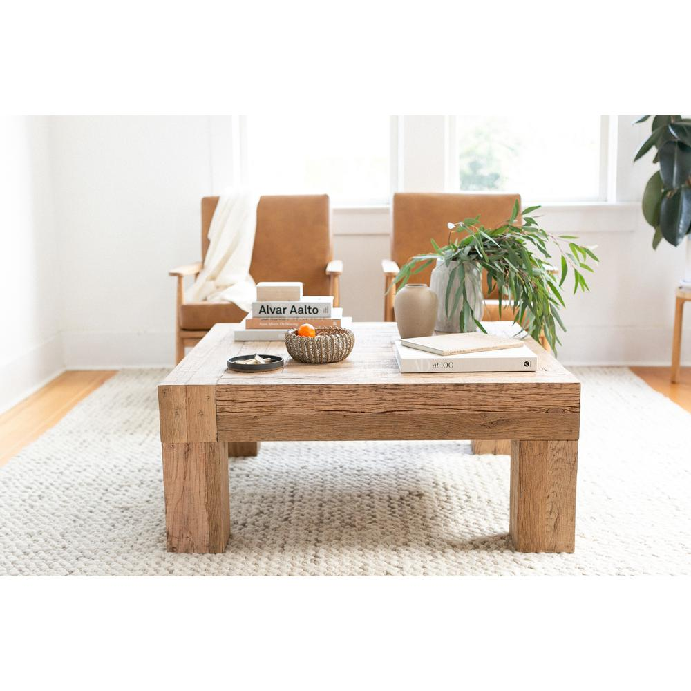 Boho Aesthetic EVANDER COFFEE TABLE | Biophilic Design Airbnb Decor Furniture 
