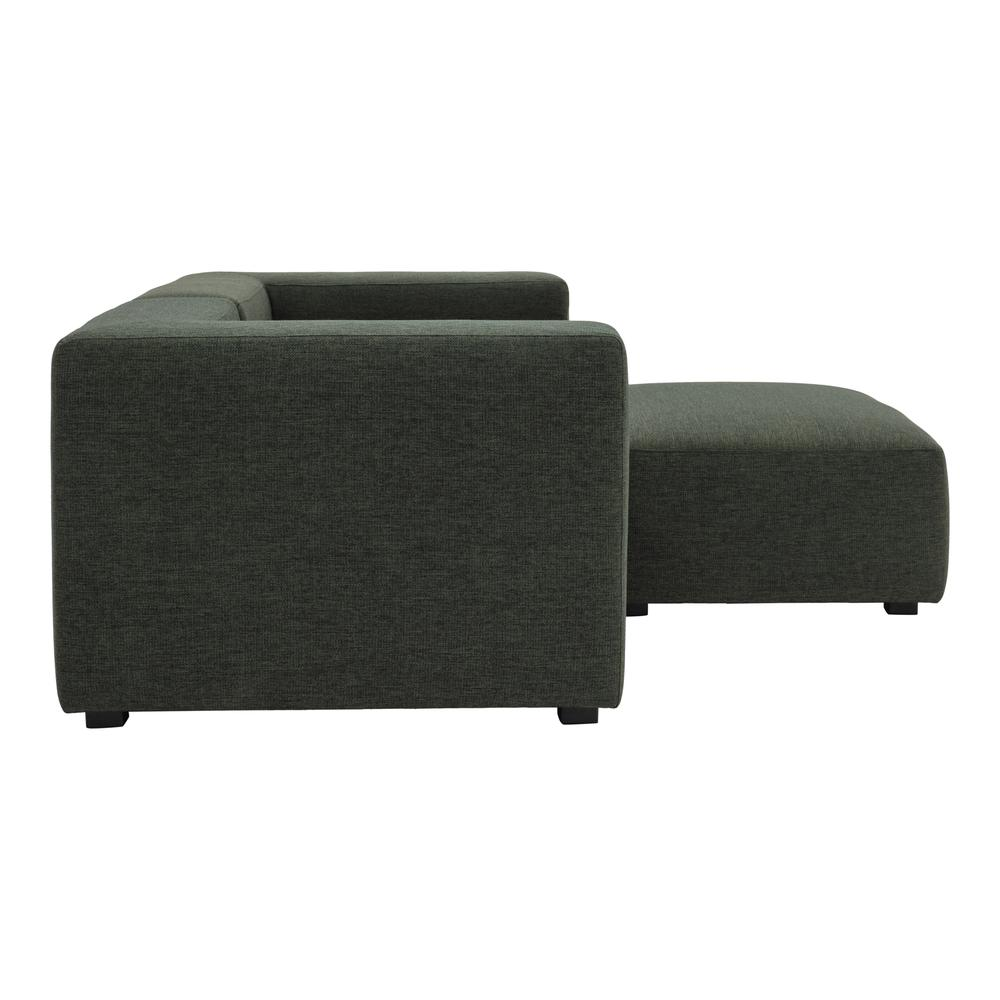 Boho Aesthetic Modular Upholstery Modern Luxury Dark Green | Biophilic Design Airbnb Decor Furniture 