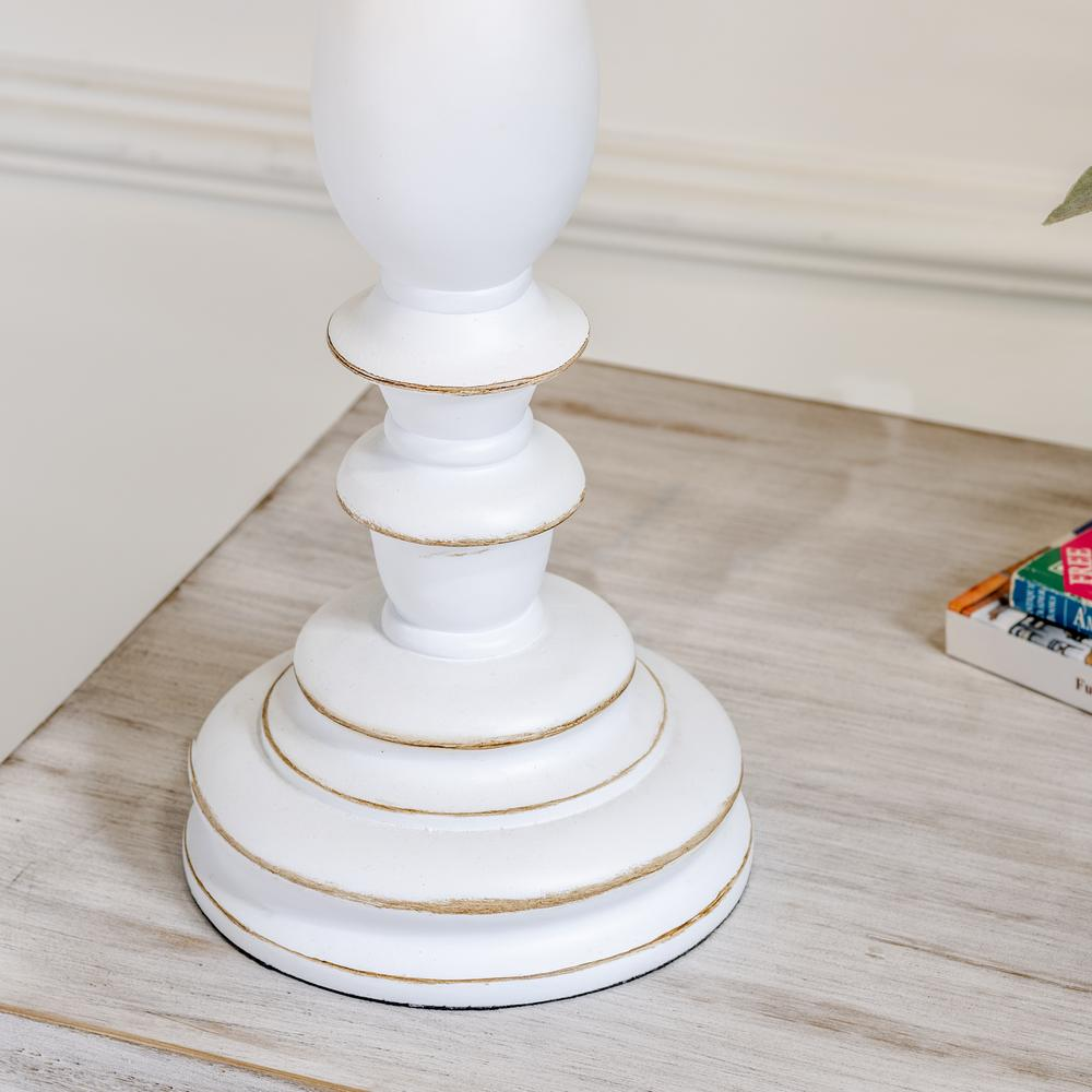 Boho Aesthetic Contemporary Modern Mid Century Resin Stripe Table Lamp in White | Biophilic Design Airbnb Decor Furniture 