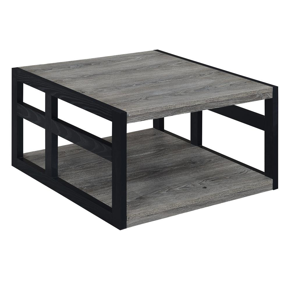 Boho Aesthetic Monterey Square Coffee Table | Biophilic Design Airbnb Decor Furniture 