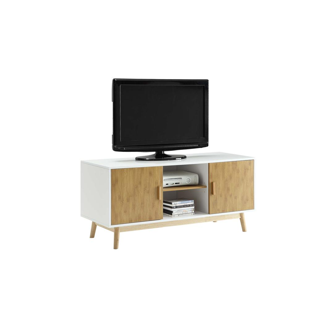 Boho Aesthetic Oslo TV Stand | Biophilic Design Airbnb Decor Furniture 