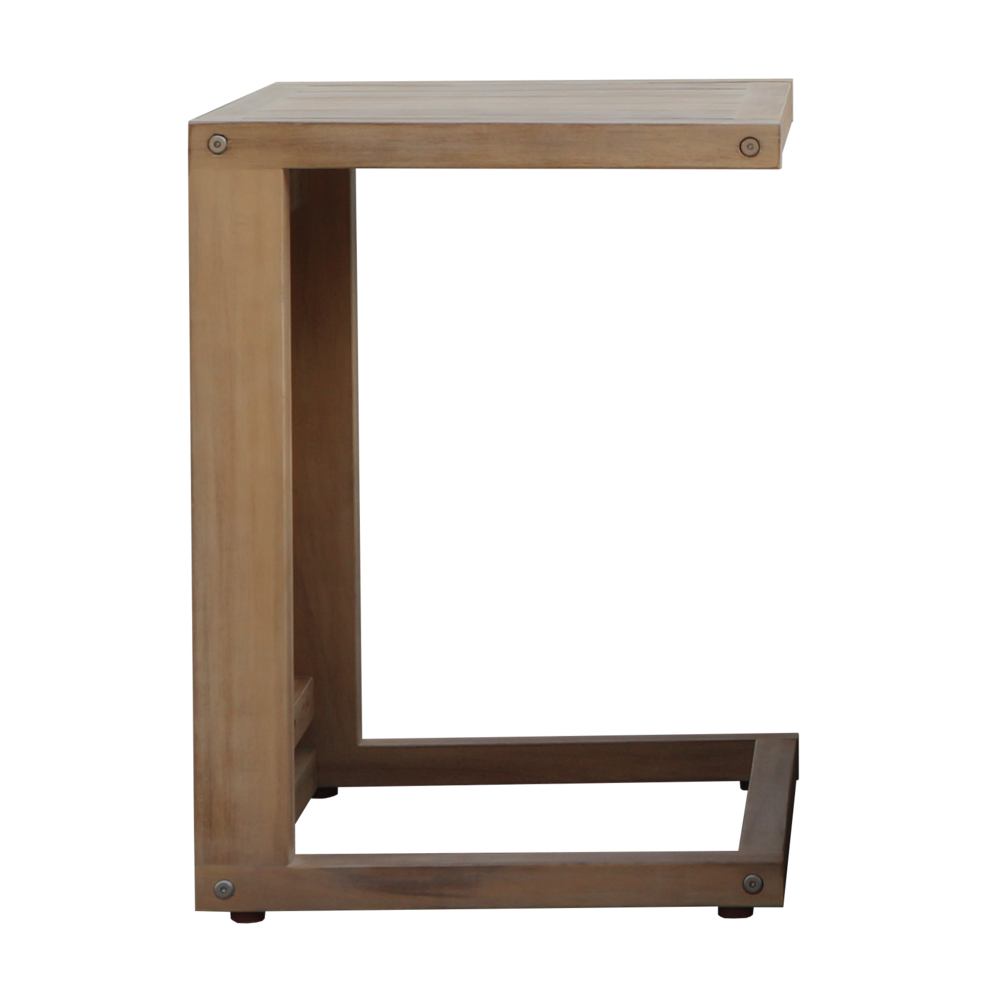 Boho Aesthetic Soleil Side Table Acc | Biophilic Design Airbnb Decor Furniture 