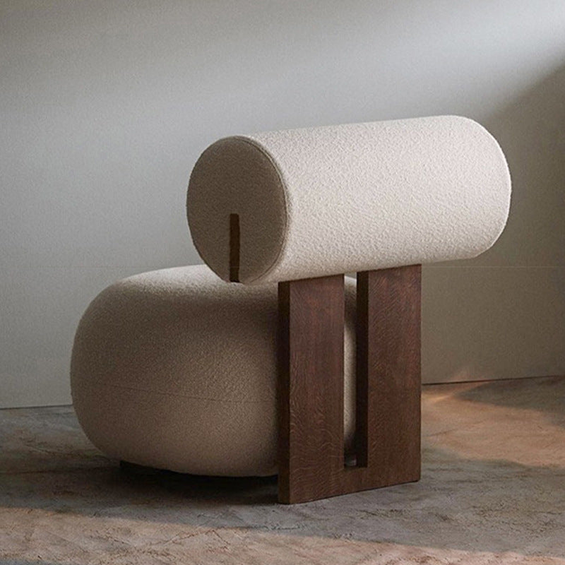 Le Aurelia | Modern Mediterranean Luxury Solid Wood Accent Chair - Mediterranean Italian Contemporary Home Decor Furniture