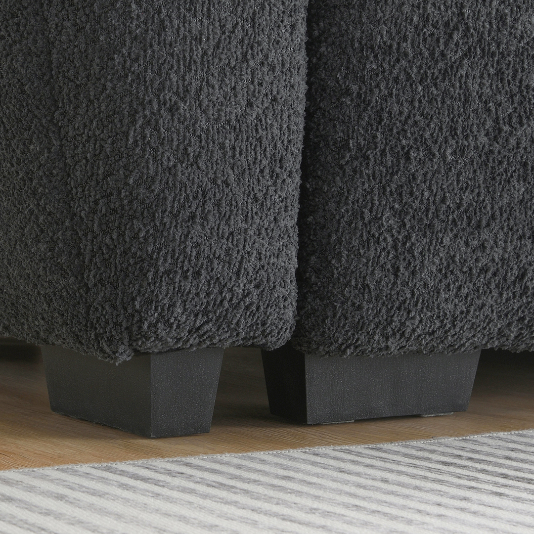 The La Riviera Modular Mediterranean Sectional Sofa with Movable Ottoman - Mediterranean Italian Contemporary Home Decor Furniture