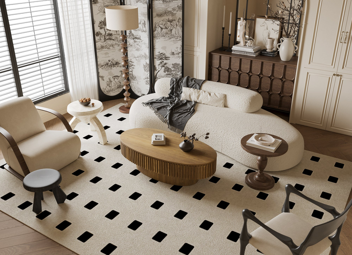 Oval Mediterranean Farmhouse Coffee Table with Storage Solid Wood Veneered Modern Coffee Table - Mediterranean Italian Contemporary Home Decor Furniture