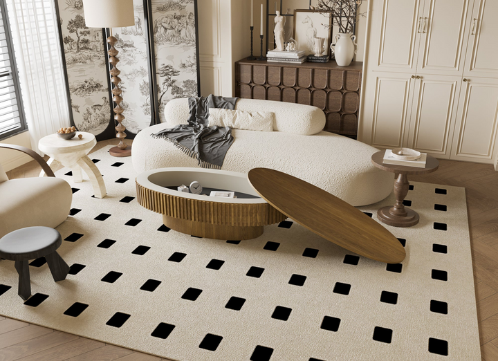 Oval Mediterranean Farmhouse Coffee Table with Storage Solid Wood Veneered Modern Coffee Table - Mediterranean Italian Contemporary Home Decor Furniture