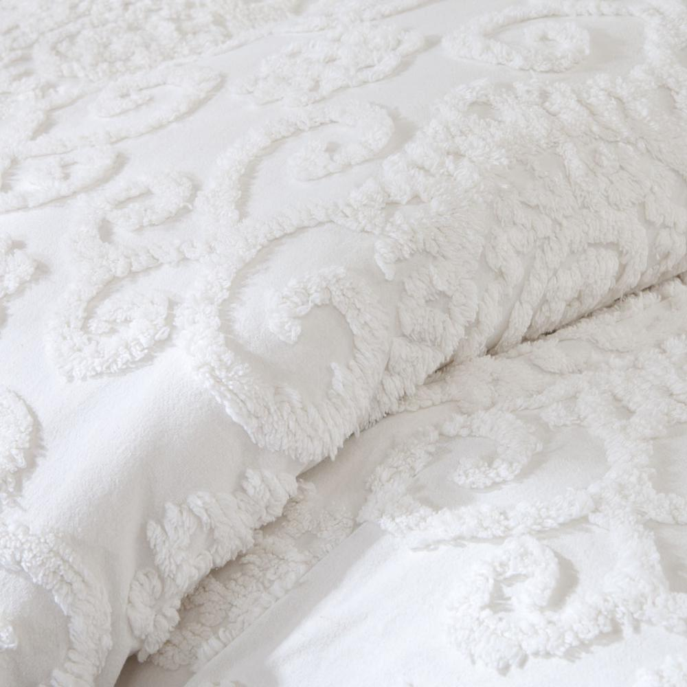 Boho Aesthetic Verona | Queen Cotton Duvet Mini Set w/ Embroidery | Biophilic Design Airbnb Decor Furniture 