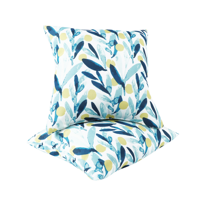 Buy farmhouse furniture Outdoor/Indoor Decorative Throw Pillows, Waterproof Simulated Straw Weave 18x18 - Modern Cottage Farmhouse Furniture