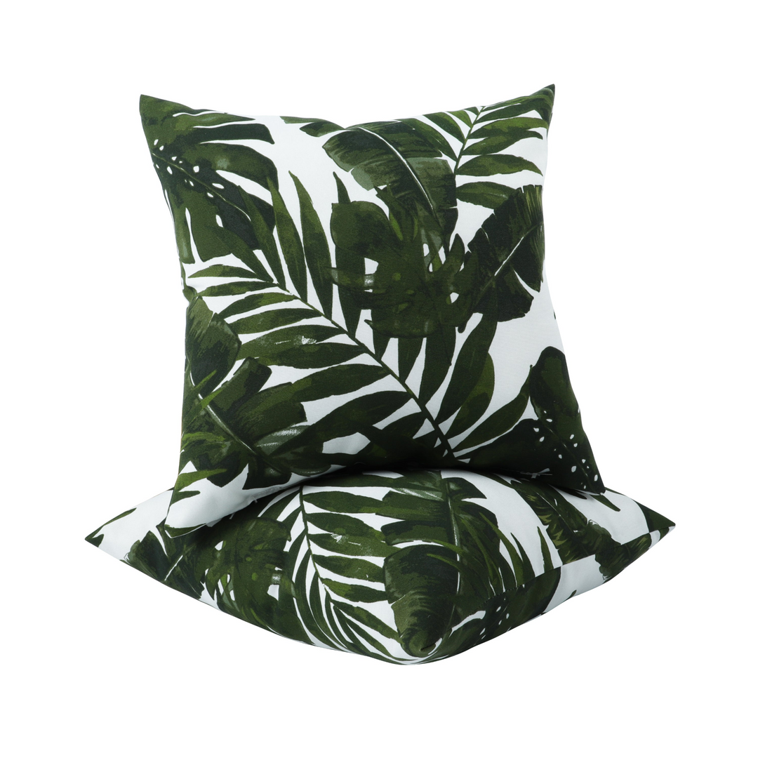 Buy farmhouse furniture Outdoor/Indoor Decorative Throw Pillows, Waterproof Simulated Straw Weave 18x18 - Modern Cottage Farmhouse Furniture