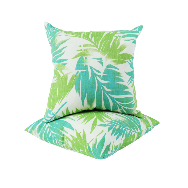 Buy farmhouse furniture Outdoor/Indoor Decorative Throw Pillows, Waterproof Simulated Straw Weave 18x18 - Modern Cottage Farmhouse Furniture