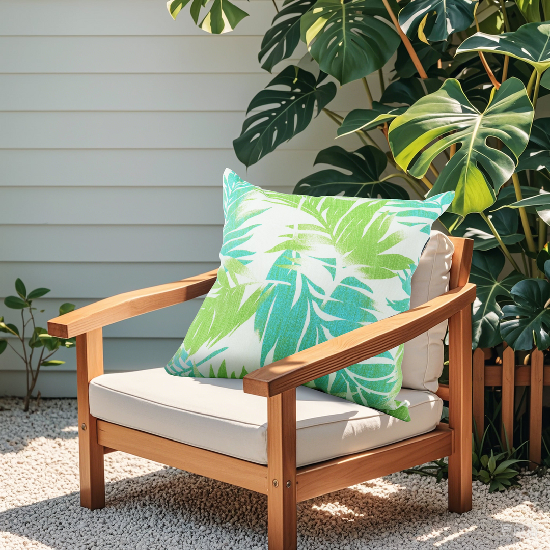 Buy farmhouse furniture Outdoor/Indoor Decorative Throw Pillows, Waterproof Simulated Straw Weave 18x18 - Modern Cottage Farmhouse Furniture