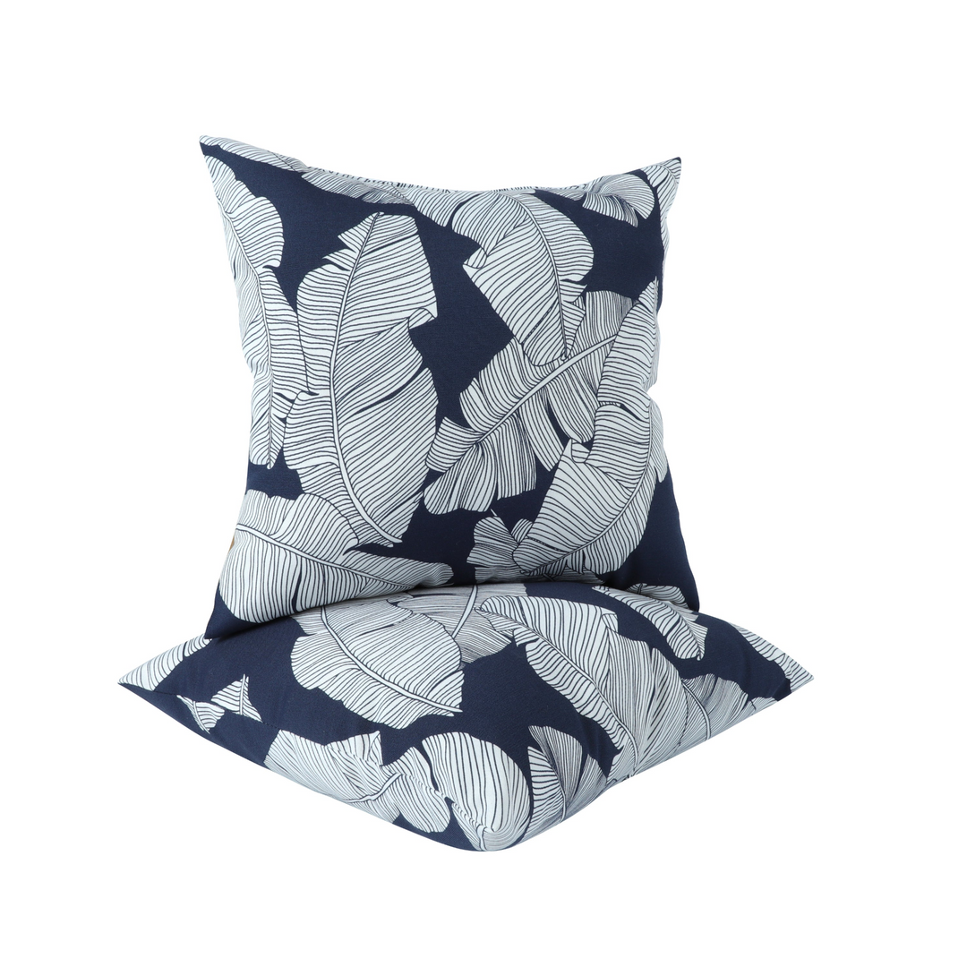Buy farmhouse furniture Outdoor/Indoor Decorative Throw Pillows, Waterproof Simulated Straw Weave 18x18 - Modern Cottage Farmhouse Furniture