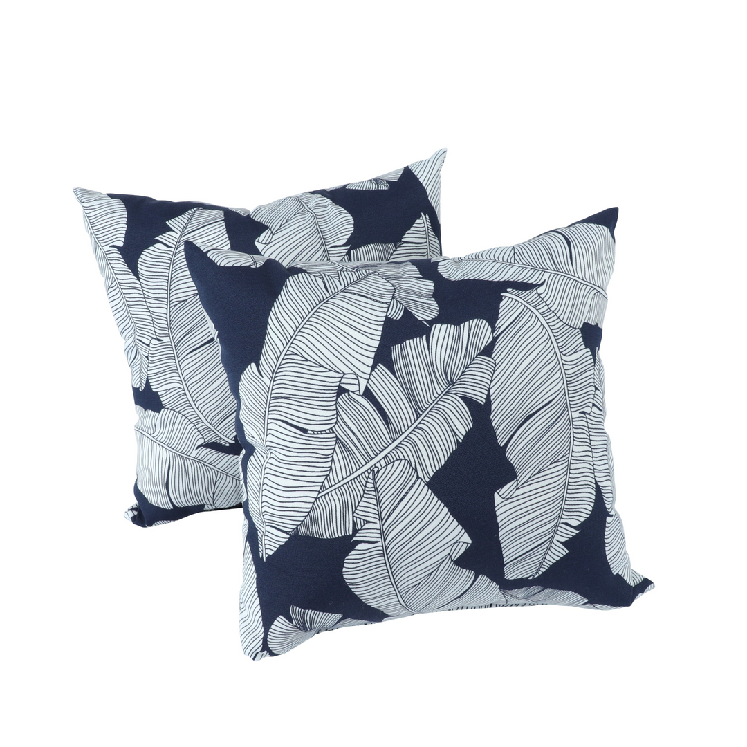 Buy farmhouse furniture Outdoor/Indoor Decorative Throw Pillows, Waterproof Simulated Straw Weave 18x18 - Modern Cottage Farmhouse Furniture