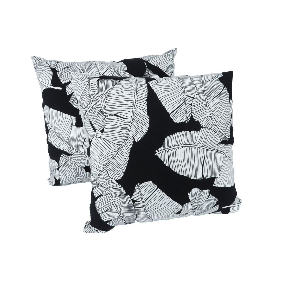 Buy farmhouse furniture Outdoor/Indoor Decorative Throw Pillows, Waterproof Simulated Straw Weave 18x18 - Modern Cottage Farmhouse Furniture