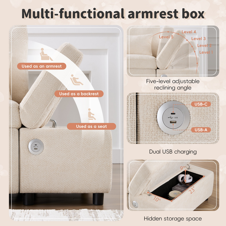 Buy farmhouse furniture Sectional Sleeper Mediterranean Style Farmhouse Sectional Sofa Couch Bed, Pull-Out L-Shape Couch - Modern Cottage Farmhouse Furniture
