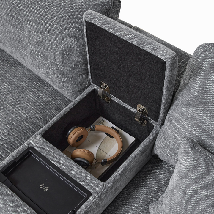 Riviera Moderno L- Shape Contemporary Modern Mediterranean Estate Sofa Sectional - Mediterranean Italian Contemporary Home Decor Furniture