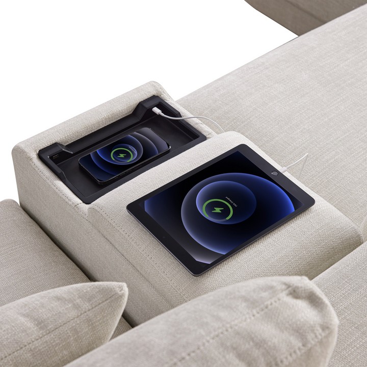 Riviera Moderno L- Shape Contemporary Modern Mediterranean Estate Sofa Sectional - Mediterranean Italian Contemporary Home Decor Furniture