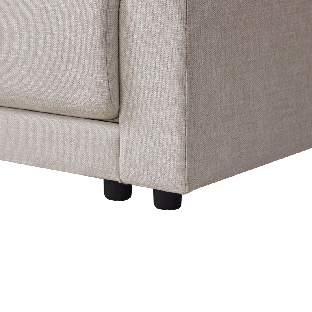 Riviera Moderno L- Shape Contemporary Modern Mediterranean Estate Sofa Sectional - Mediterranean Italian Contemporary Home Decor Furniture