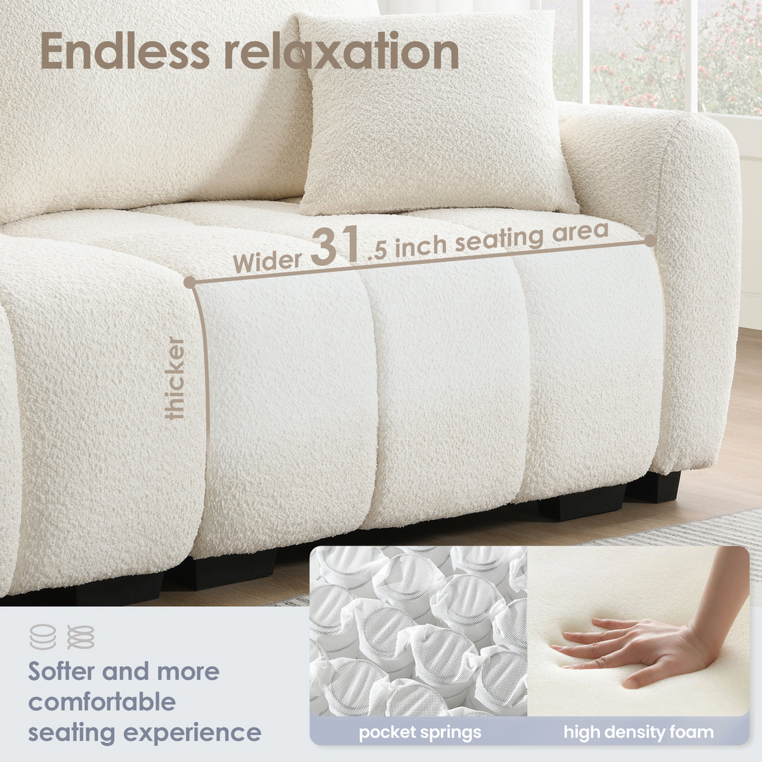 Marbella Grande Mediterranean Modular Contemporary Lounge L-shape Sofa Sectional - Mediterranean Tuscan Contemporary Home Decor Furniture