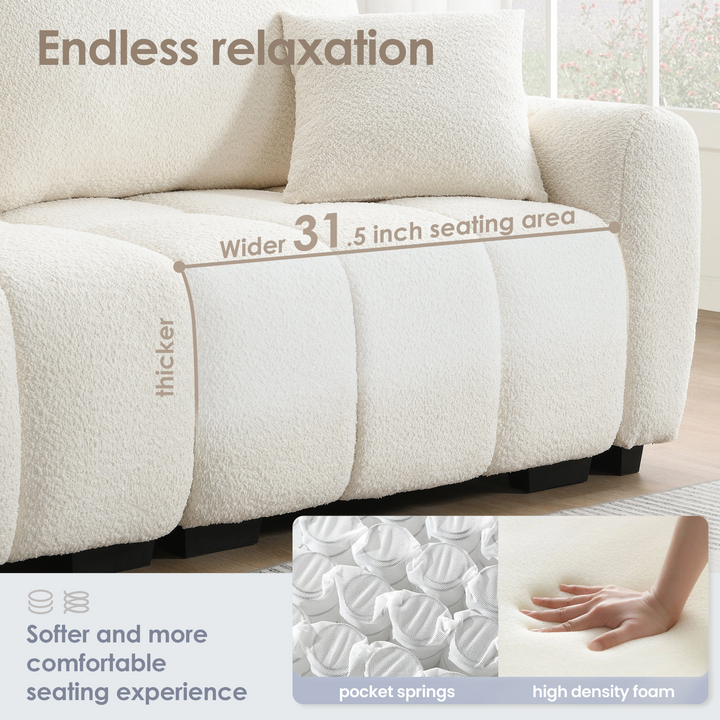 Marbella Grande Mediterranean Modular Contemporary Lounge L-shape Sofa Sectional - Mediterranean Tuscan Contemporary Home Decor Furniture