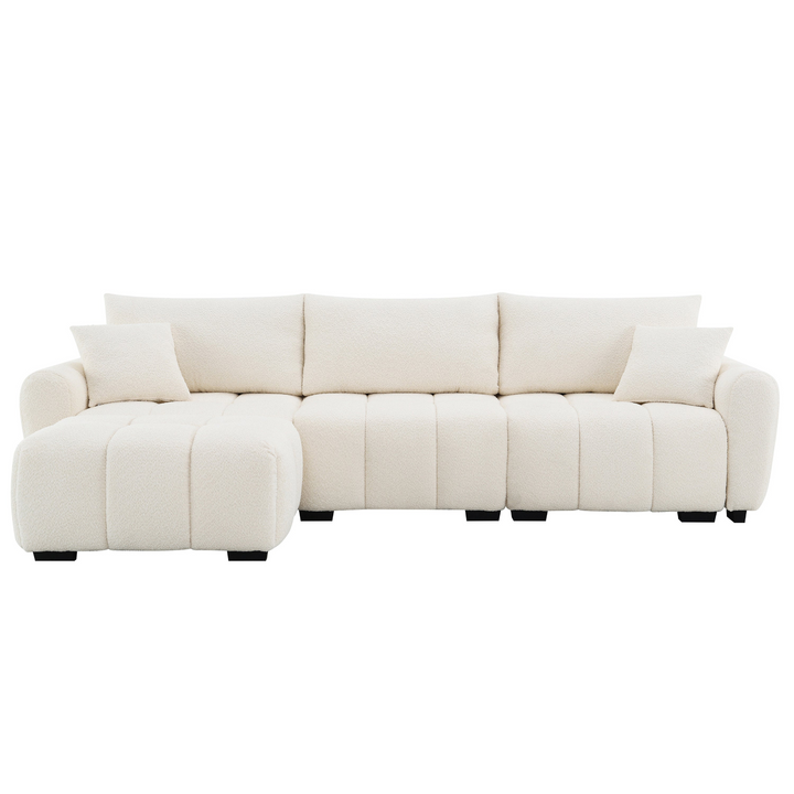 Marbella Grande Mediterranean Modular Contemporary Lounge L-shape Sofa Sectional - Mediterranean Tuscan Contemporary Home Decor Furniture