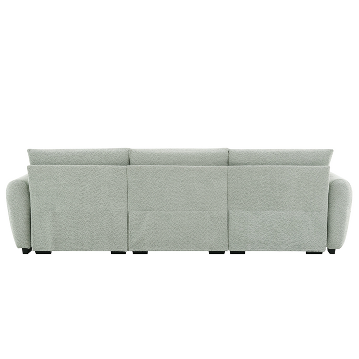 Marbella Grande Mediterranean Modular Contemporary Lounge L-shape Sofa Sectional - Mediterranean Tuscan Contemporary Home Decor Furniture