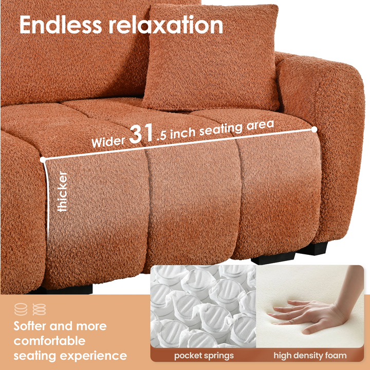 Marbella Grande Mediterranean Modular Contemporary Lounge L-shape Sofa Sectional - Mediterranean Tuscan Contemporary Home Decor Furniture