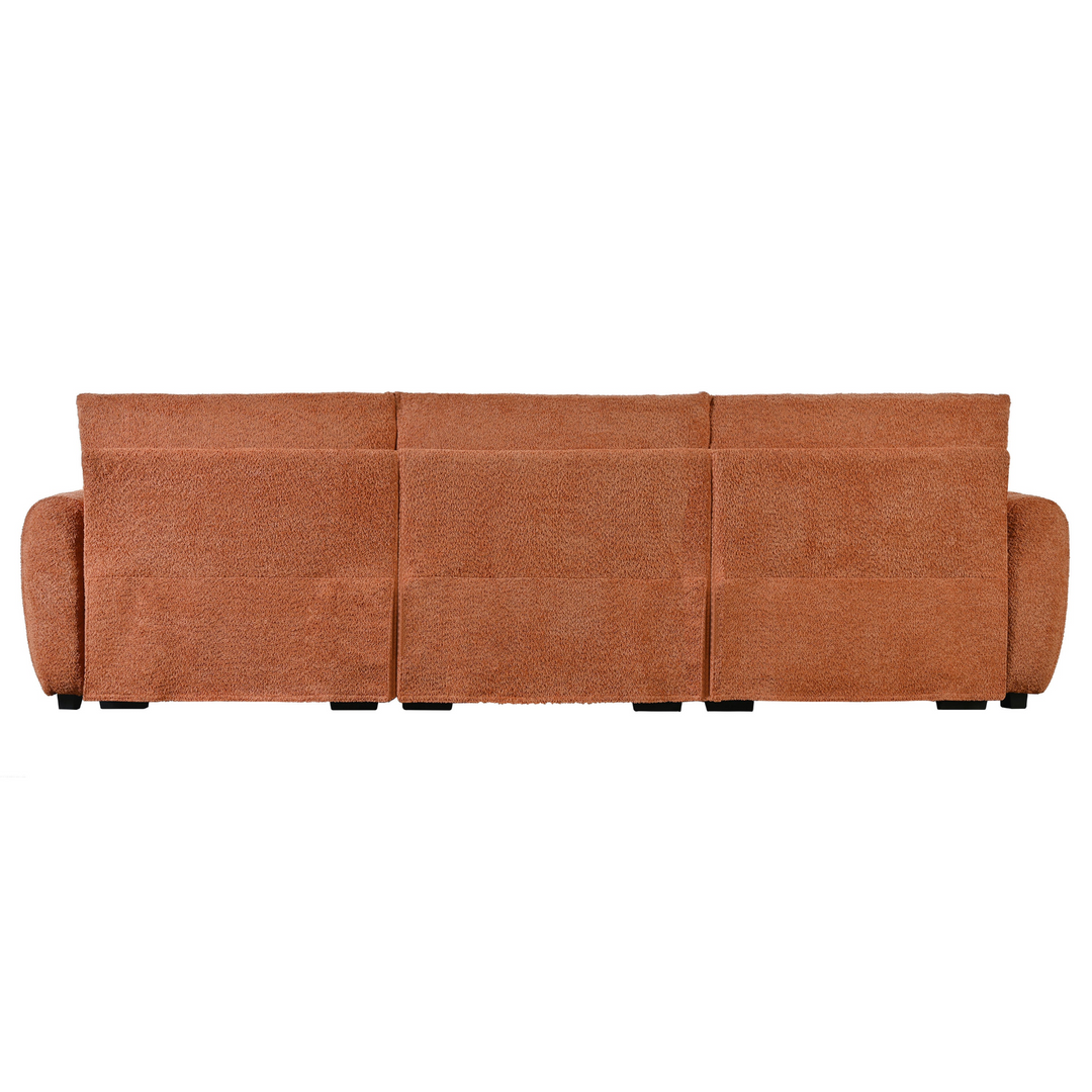 Marbella Grande Mediterranean Modular Contemporary Lounge L-shape Sofa Sectional - Mediterranean Tuscan Contemporary Home Decor Furniture