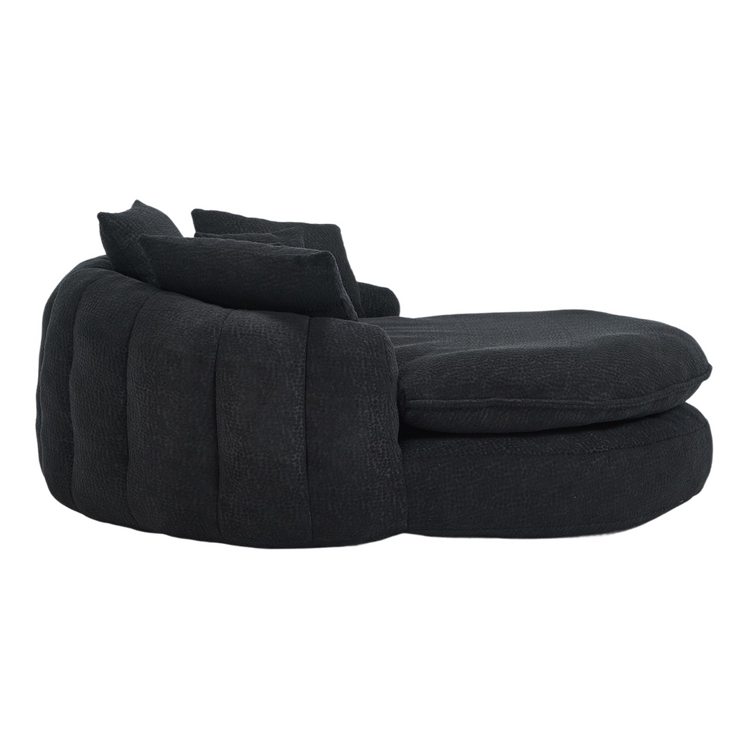 Buy farmhouse furniture Oversized Modern Cottage Farmhouse Oval Upholstered Bean Bag Sofa - Modern Cottage Farmhouse Furniture