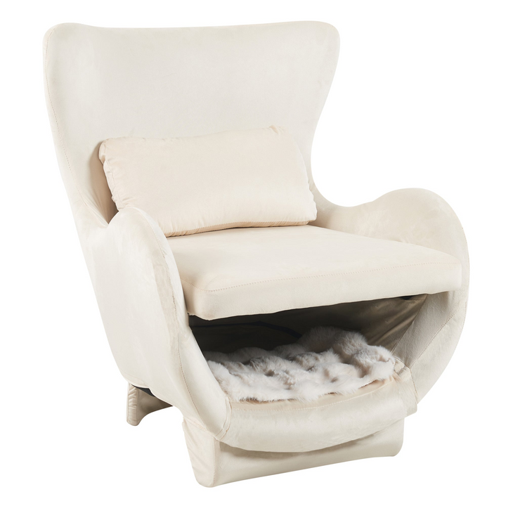 Buy farmhouse furniture Siena Verde Pet-Friendly Upholstered Contemporary Mediterranean Accent Chair - Modern Cottage Farmhouse Furniture