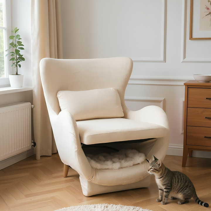 Buy farmhouse furniture Siena Verde Pet-Friendly Upholstered Contemporary Mediterranean Accent Chair - Modern Cottage Farmhouse Furniture