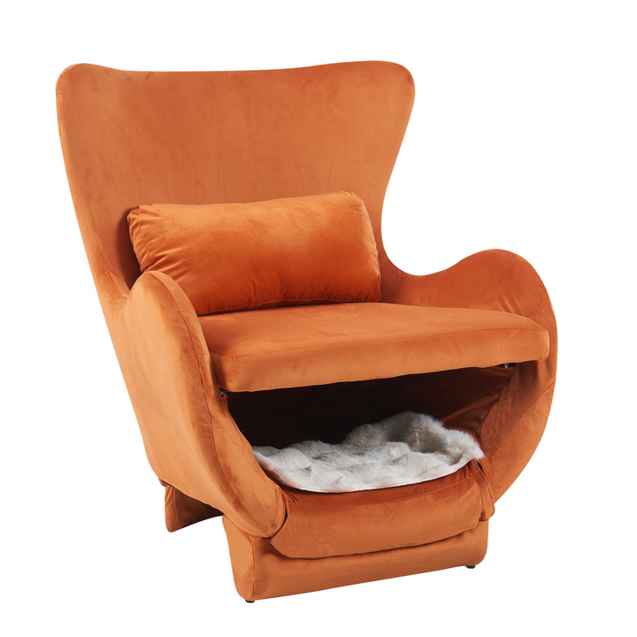 Buy farmhouse furniture Siena Verde Pet-Friendly Upholstered Contemporary Mediterranean Accent Chair - Modern Cottage Farmhouse Furniture
