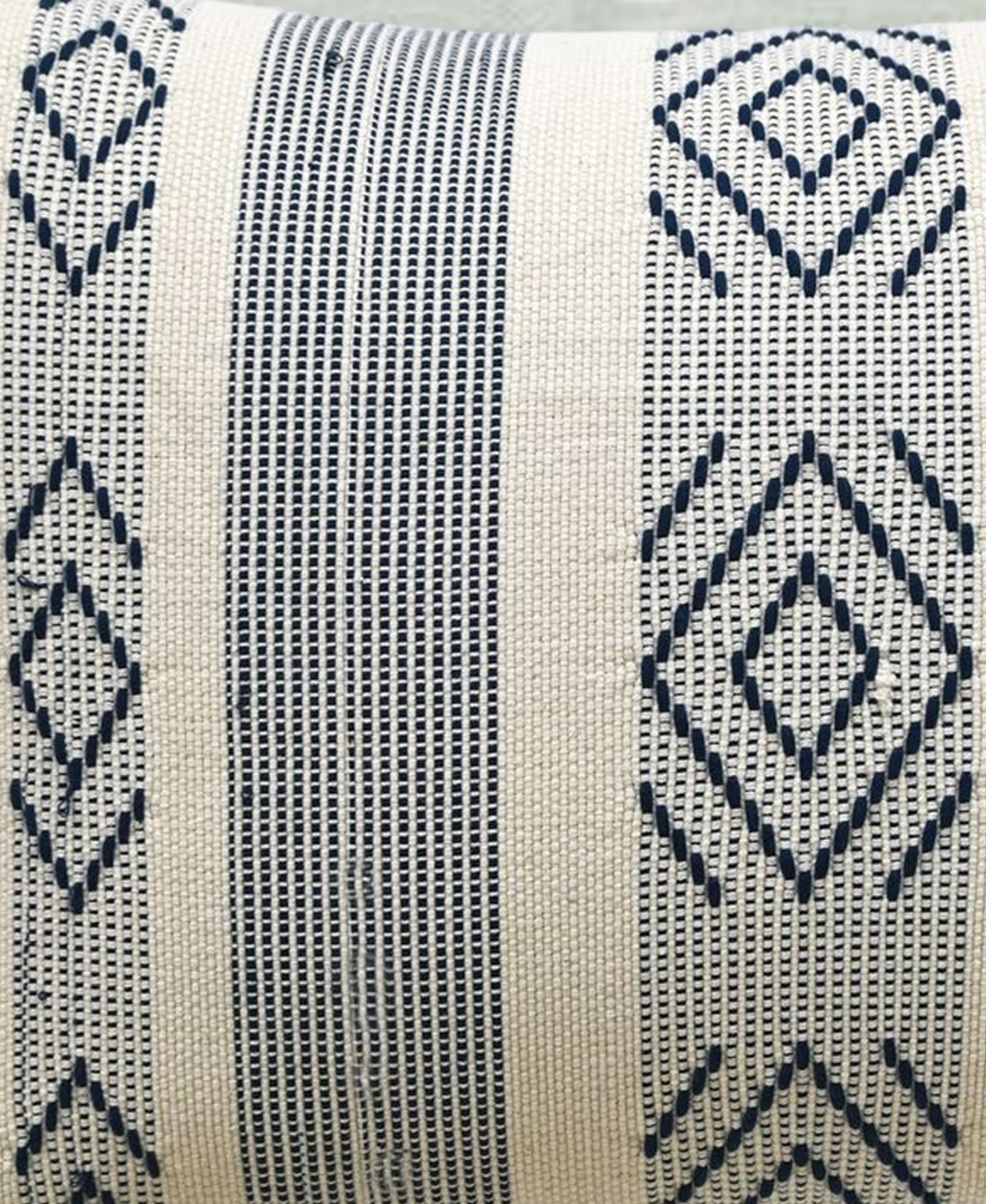 Boho Aesthetic Jacquard Woven Decorative Throw Pillow, 14''X 20" | Biophilic Design Airbnb Decor Furniture 