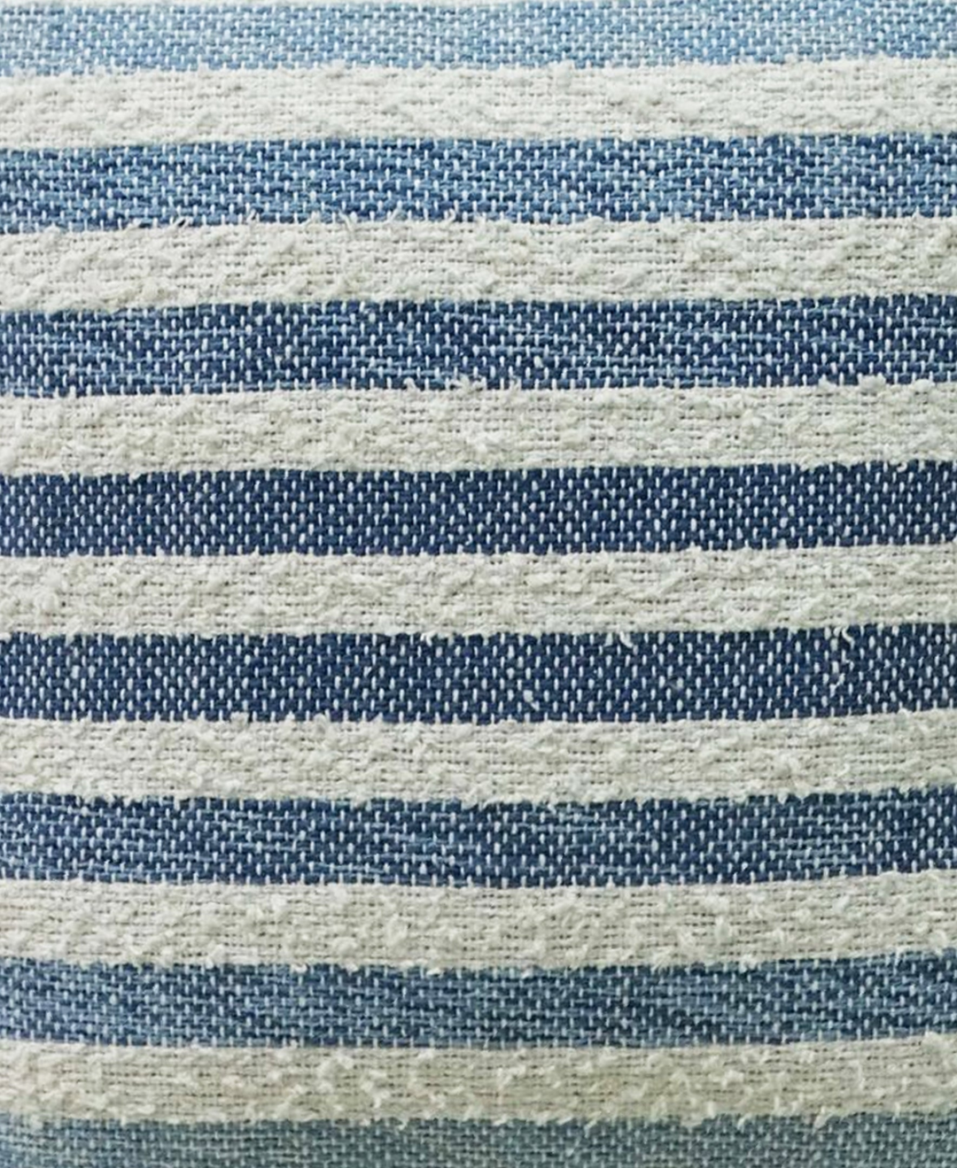 Boho Aesthetic Linden Street 100% Cotton Ombre Textured Stripe Pillow | Biophilic Design Airbnb Decor Furniture 