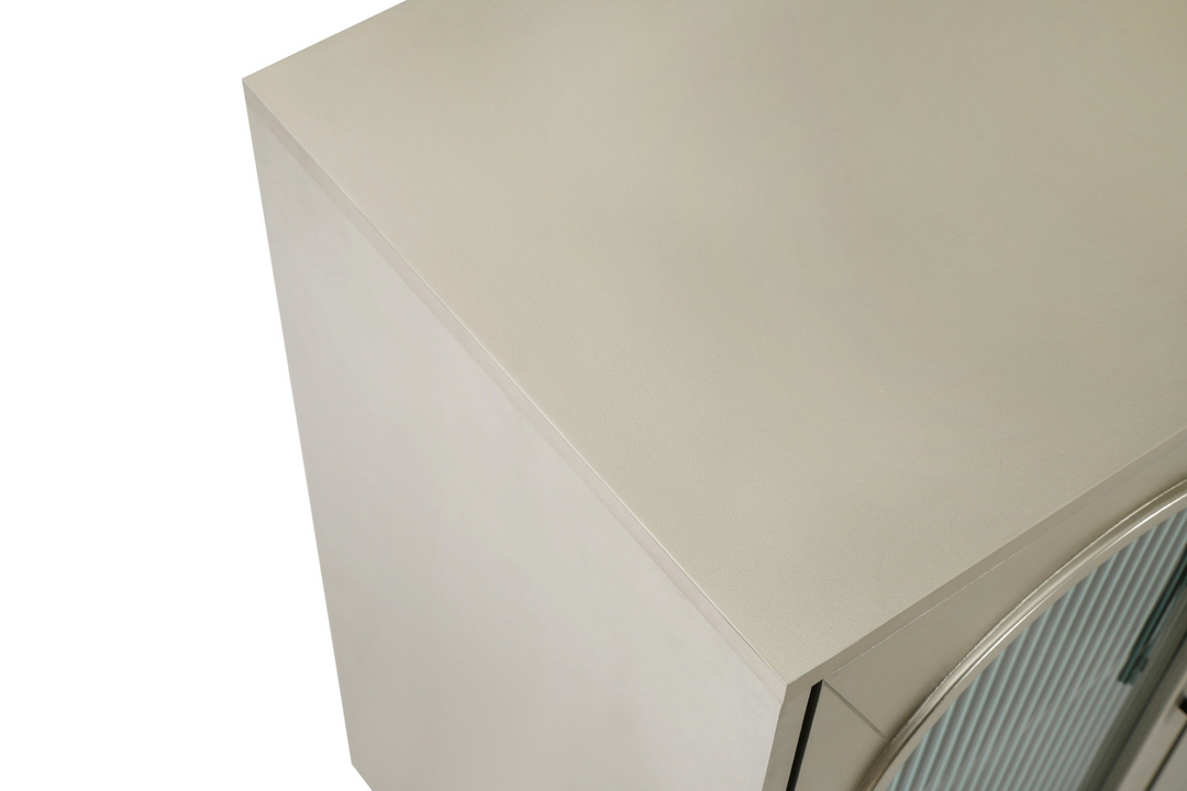 Teal TV Stand for 65+ Inch TV Console with Storage Cabinet & Shelves for Living Room - Mediterranean Italian Contemporary Home Decor Furniture