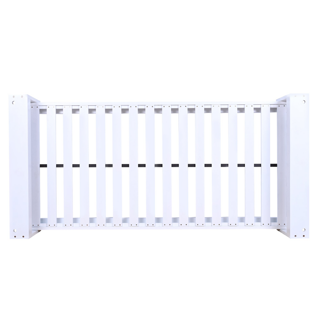 Twin Size Porch Swing Bed - Premium Acacia Wood Frame with Durable Hemp Ropes for Backyard Relaxation - Mediterranean Italian Contemporary Home Decor Furniture