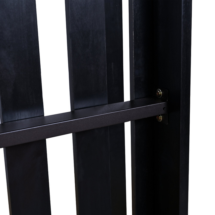 Twin Size Porch Swing Bed - Premium Acacia Wood Frame with Durable Hemp Ropes for Backyard Relaxation - Mediterranean Italian Contemporary Home Decor Furniture