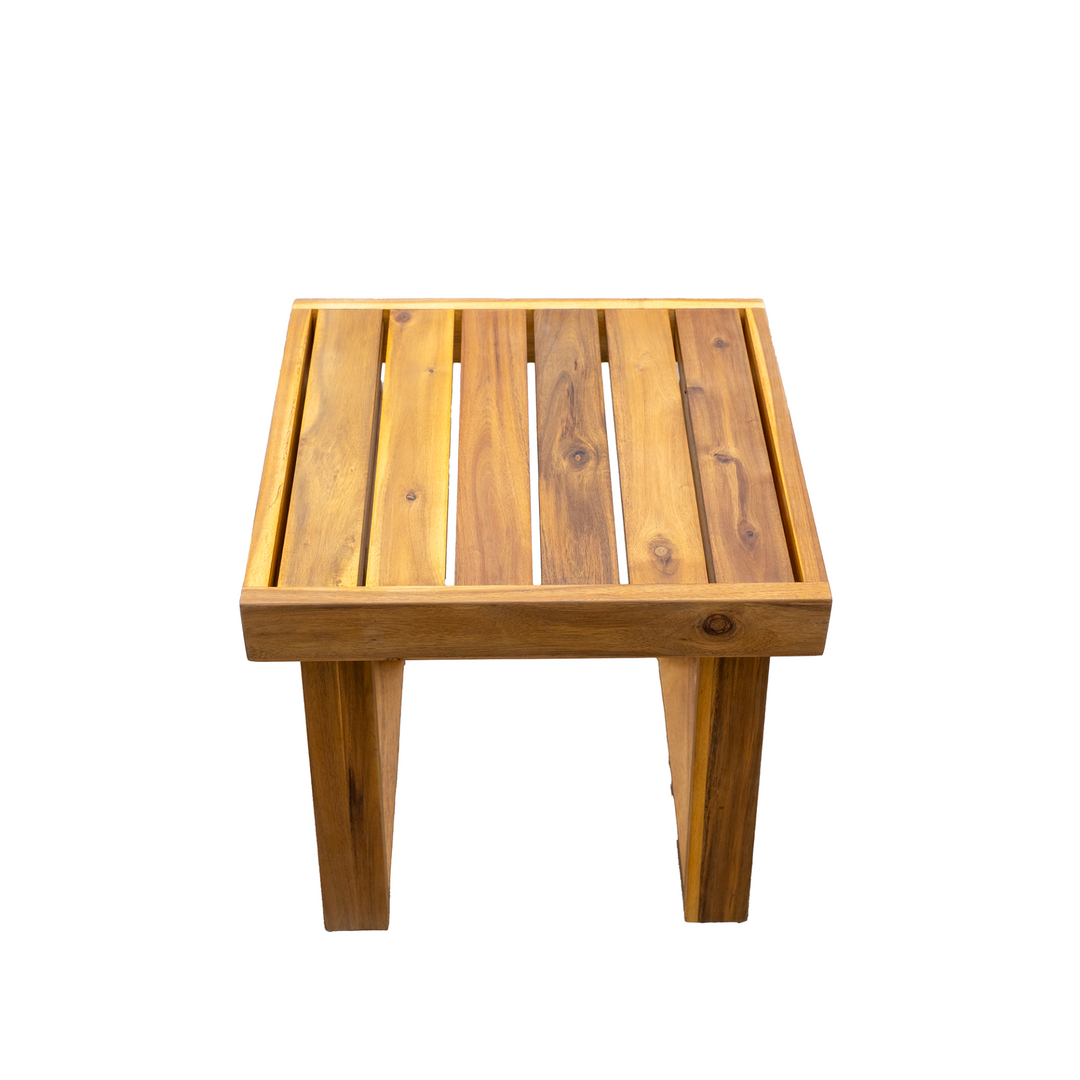 Buy farmhouse furniture Acacia Wood Outdoor Lounge Set | Patio, Balcony &amp; Garden Furniture with Cushions - Modern Cottage Farmhouse Furniture