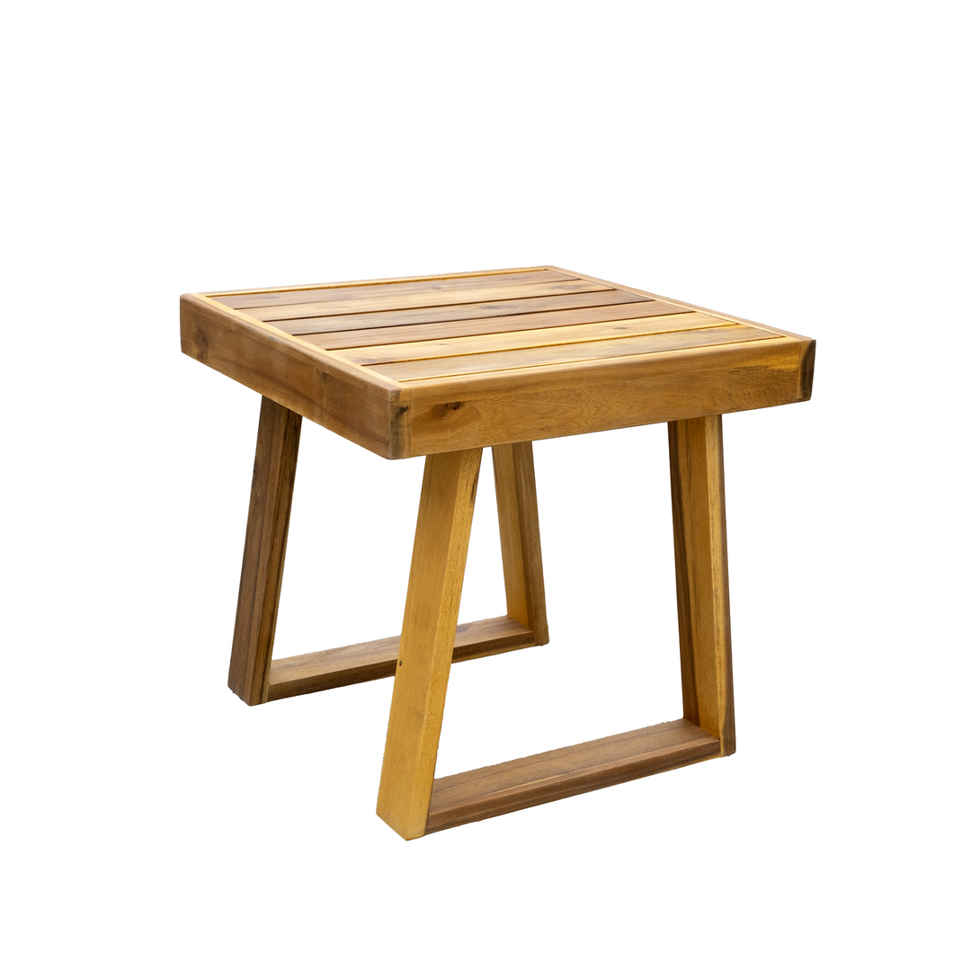 Buy farmhouse furniture Acacia Wood Outdoor Lounge Set | Patio, Balcony &amp; Garden Furniture with Cushions - Modern Cottage Farmhouse Furniture