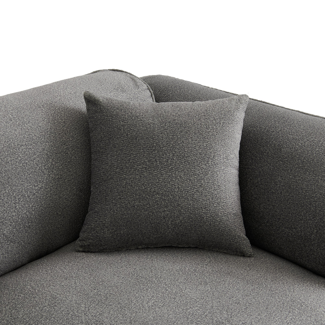 Buy farmhouse furniture Luxury living-room double-needle velvet sofa with sponge seat cushions and detachable stool - Modern Cottage Farmhouse Furniture