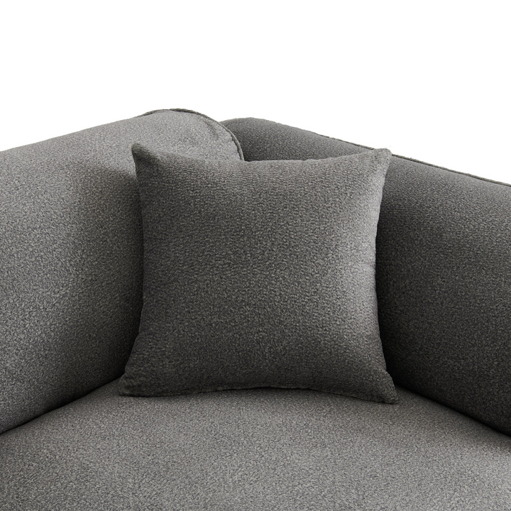Buy farmhouse furniture Luxury living-room double-needle velvet sofa with sponge seat cushions and detachable stool - Modern Cottage Farmhouse Furniture